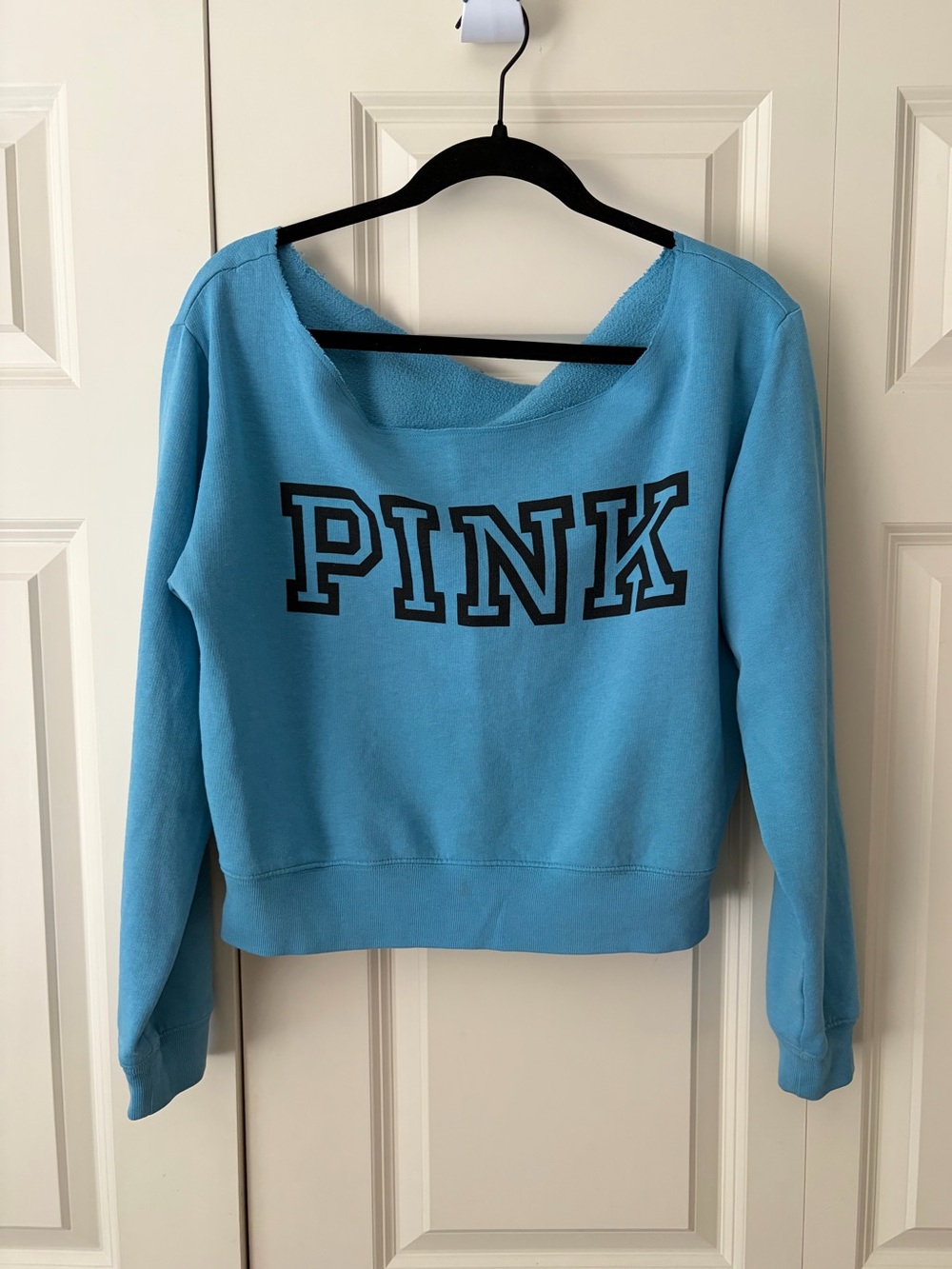 Victoria’s Secret PINK Off the Shoulder Crewneck